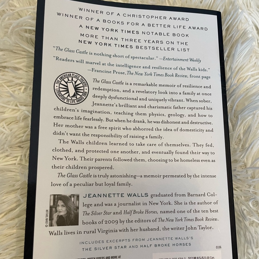 The Glass Castle a memoir by Jeannette Walls - Picture 3 of 3